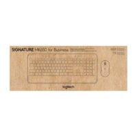 2920234 | Logitech Desktop MK650 Signature BOLT [US] black BT Mouse: Signature M650 for Busi. (400–4000 DPI)